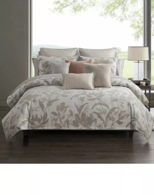 New Highline Bedding Co. Jacqueline Jacquard Full/Queen Duvet Cover Set 3pc - Image 1 of 4