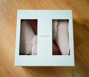 New Ted Baker Designer Grey Suede Slipper Boots UK 5 EU 38 RRP £65 - Picture 1 of 8