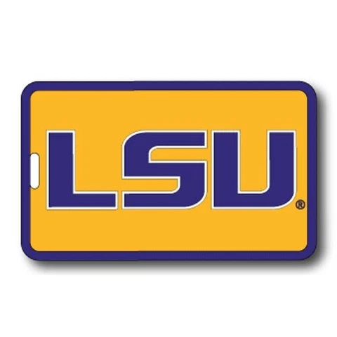 Lsu Tigers Soft Luggage/bag Tag Cover