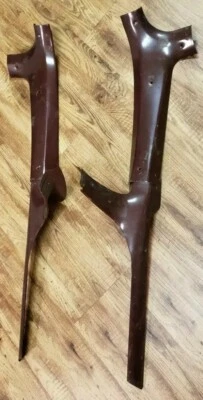 Chrysler Newport 1964 camioneta interior diestro y derecho molduras de molduras de pilar D OEM Foto 1 de 4