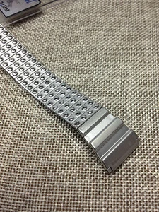 18 19 20 21 22mm SPEIDEL STAINLESS STEEL SILVER BEAD STRETCH BRACELET WATCH BAND - Picture 1 of 6