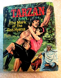 Großes kleines Buch Tarzan Das Zeichen der roten Hyäne George Elrick Vintage 1967 HC - Bild 1 von 5