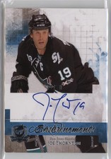 2010-11 Upper Deck The Cup Enshrinements /50 Joe Thornton #CE-JO Auto