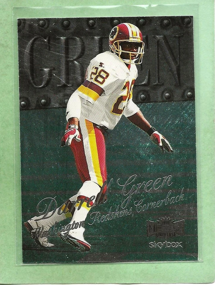 DARRELL GREEN - 1999 Skybox Metal Universe - #142 - Redskins - $1 Shipping -MINT - Image 1 of 1