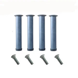 Bed Store® SET PIEDI ZAMPE FERRO RETE ORTOPEDICA DI RICAMBIO ALTEZZA 40CM LETTO - Foto 1 di 1