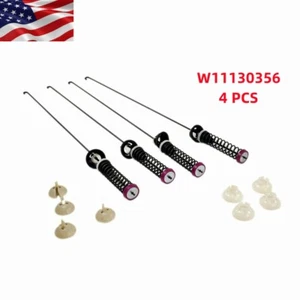 Washer Suspension 4PCS Rod Kit For Whirlpool W10594084 Washing Machine W11130356 - Picture 1 of 7