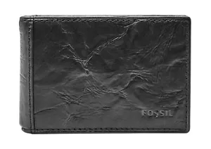 FOSSIL Neel Money Clip Bifold Geldklammer Geldbörse Black Schwarz Neu - Bild 1 von 3