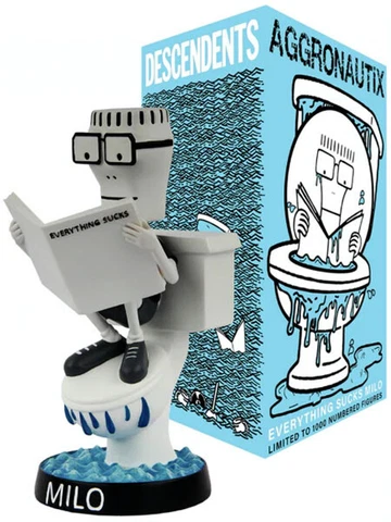 Aggronautix - Descendents Milo Everything Sucks Throbblehead Brand New In Stock Cover