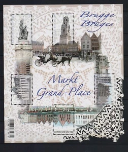 BELGIUM 2012 bruges M/S MNH** BLOK 203 - Picture 1 of 1