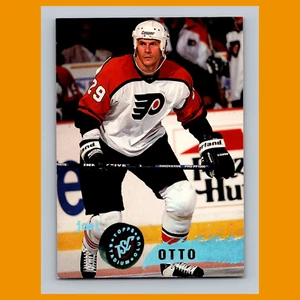 Tarjeta de hockey Joel Otto #14 1995 Stadium Club Philadelphia Flyers NHL CASI NUEVA - Imagen 1 de 3