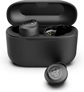 Jlab Go Air Pop True Wireless Bluetooth Earbuds & Charging Case - Black, Dual Co - Picture 1 of 12