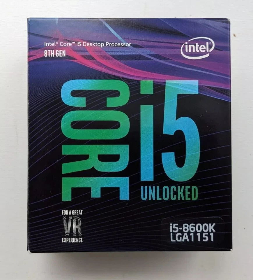Intel Core i5-8600K 3.6 GHz LGA 1151 Hexa-Core Processor CPU BX80684I58600K - Image 1 of 1