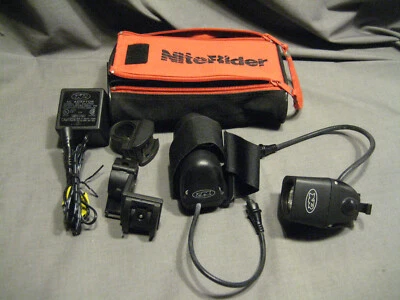 Vintage NiteRider Mountain Bike Light Battery Powered 10W Halogen Nite Owl Rat? - Image 1 of 4