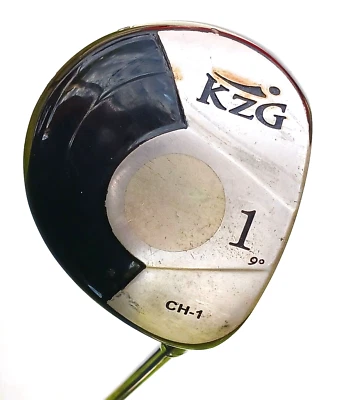 KZG Driver 9* Titanium 1 Wood 65 Competition Series CH-1 Graphite Shaft Golf Clu - Image 1 of 4