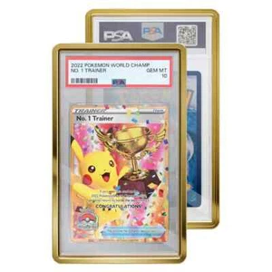 GradedGuard PSA Graded Case Guard Protector Gold Edizione Limitata Nuovo - Foto 1 di 2