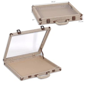 Espositore portagioie portagioie moderno vetro superiore vetrina portagioie - Foto 1 di 4