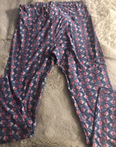 LuLaRoe OS Leggings Pantalones Pijama Cintura 24” Entrepierna 25” Nuevo Cómodo Elastizado - Imagen 1 de 3