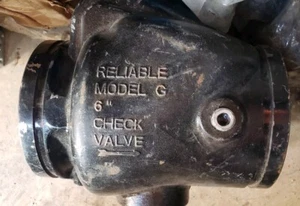 ZUVERLÄSSIGES MODELL G SCHWENKRÜCKSCHLAGVENTIL GERILLT 6 ZOLL - Bild 1 von 8