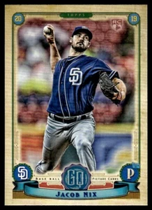 2019 Topps Gypsy Queen Jacob Nix San Diego Padres #16 - Picture 1 of 2