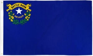 10 x "NEVADA" Flagge 3x5 ft Polyester Banner Schild Staat NV - Bild 1 von 7