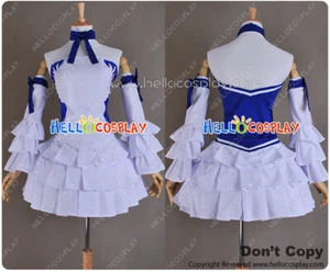 Fairy Tail Cosplay Lucy Heartfilia Tenrou Island Stellar Costume Dress H008 - Picture 1 of 7