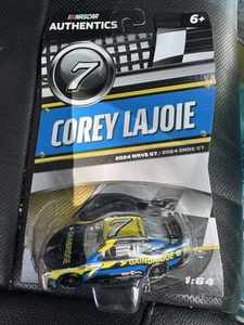 2024 Corey Lajoie #7 Gainbridge Chevrolet 1/64 Diecast NASCAR Authentics Wave 7 - Picture 1 of 2
