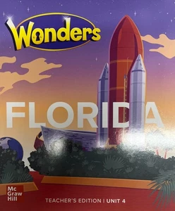 Florida B.E.S.T. Wonders Grade 5 Teacher Edition Unit 4 BEST McGraw Hill - Picture 1 of 1