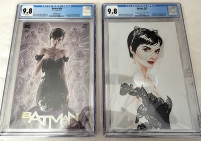 BATMAN #50 CGC 9.8 Warren Louw / Joshua Middleton - KRS & SSALEFISH Variants - Image 1 of 4