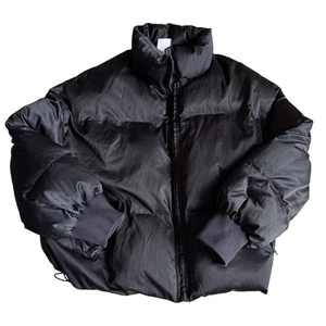 Giacca imbottita AllFenix cropped nera rara taglia L - Foto 1 di 5