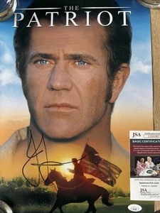 Jason Isaacs The Patriot Signed Movie Poster JSA Certified Autograph - Picture 1 of 8