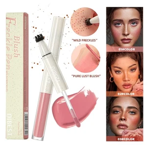 Freckle Sponge Seal Cheek Lip Eye Blush Liquid Blush Facial Rouge Peach  - Picture 1 of 19