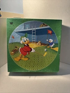 "Rompecabezas redondo Walt Disney tío Scrooge 20"" de diámetro". Edades 5 a 10. - Imagen 1 de 6