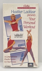 Vintage Heather Locklear presents Your Personal Workout VHS 1990 NEW Ballys MCA - Picture 1 of 6