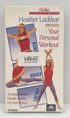 Vintage Heather Locklear presents Your Personal Workout VHS 1990 NEW Ballys MCA - Image 1 of 4