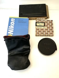 Set of 3 Nikon Leather Cases For Filters and Lenses - Photo 1 sur 1