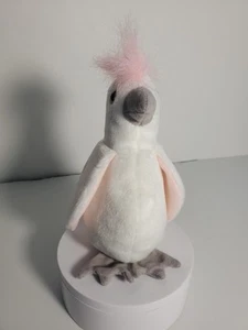 Ty Beanie Babies Kuku Cockatoo Bird - White - Picture 1 of 10