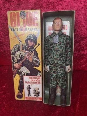 ВИНТАЖНЫЙ GI JOE 1964 ACTIONMARINE EARLY TM ЖЕВАТЕЛЬНАЯ РЕЗИНКА ГОЛОВА В КОМПЛЕКТЕ С НАКЛЕЙКАМИ NR - Изображение 1 из 4