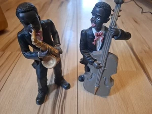 Jazz Musiker Duo Figuren Deko - Bild 1 von 1
