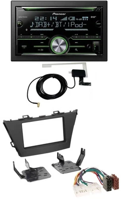 Pioneer CD USB MP3 Bluetooth 2DIN DAB Autoradio für Toyota Prius+ (ab 2012) - Bild 1 von 4