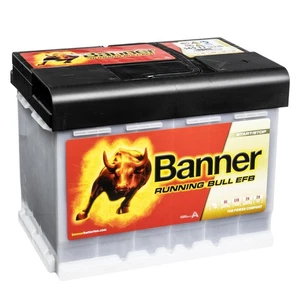 Banner 65Ah Autobatterie Running BULL EFB 12V 56511 56000 Start-Stop Starter - Bild 1 von 6