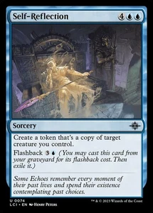 1x Self-Reflection - Foil MTG The Lost Caverns of Ixalan NM Magic Foil - Picture 1 of 1