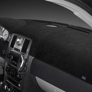 For Chevy C20 Suburban 73-80 Dash Designs Brushed Suede Black Dash Cover - Picture 1 of 3