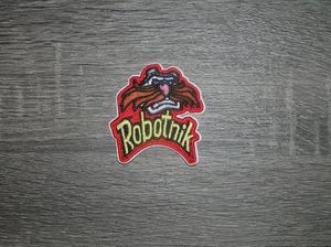 Doctor Eggman Robotnik Juego Sónico Bordado Hierro En Parche 2.25" x 2.5" - Imagen 1 de 2