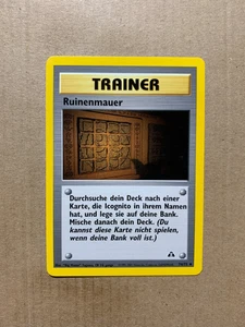 GERMAN Ruin Wall 74/75 Neo Discovery - Uncommon Pokemon Card - NM - Picture 1 of 2