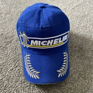 Michelin Podium Cap Blue Embroidered Racing Adult One Size - Picture 1 of 6