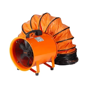 Ventilatore Portatile, 300W Estrattore D'Aria Condotto Aspiratore Industriale 25 - Foto 1 di 12