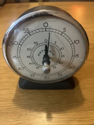 Unusual Vintage Metalair 240v Synchronous Clock/timer Untested - Image 1 of 4