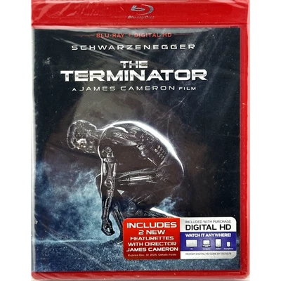 THE TERMINATOR (1984) BLU-RAY Schwarzenegger Hamilton Biehn - NIW Unopened - Image 1 of 3