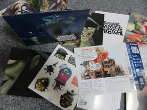 GORILLAZ / plastic beach / JAPAN LTD CD&DVD OBI STICKER - Picture 1 of 8