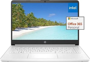 HP Laptop 14"HD Display Intel Quad-Core up to 16GB RAM 64GB eMMC+512GB SD Win 11 - Picture 1 of 7